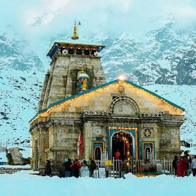 The History and Legends Behind Uttarakhand's Famous Temples Famous Temples in Uttarakhand - Kedarnath Temple covered with snow in the Himalayas